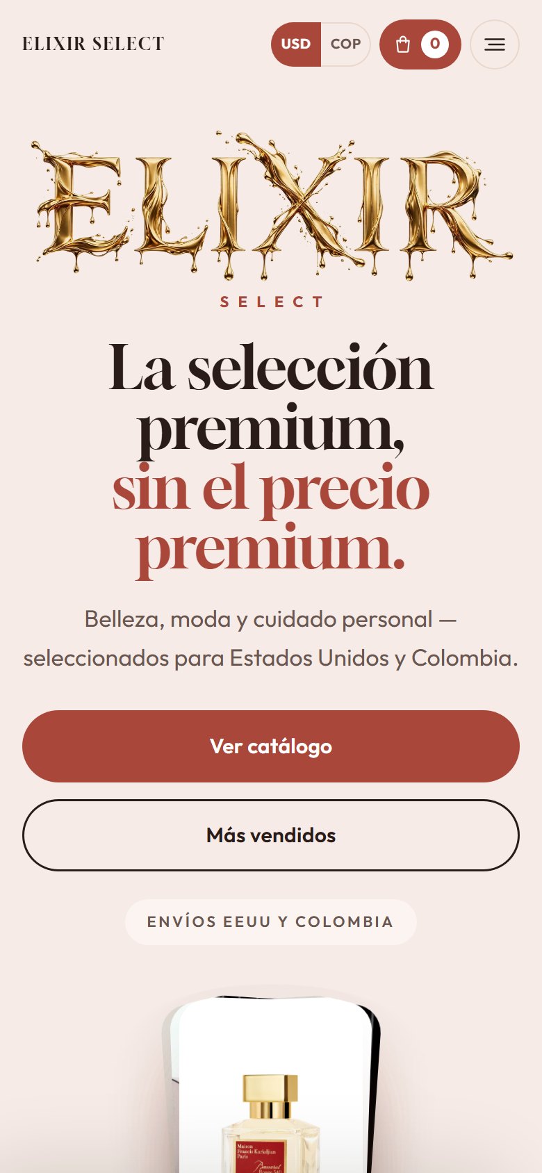 ÉLIXIR en el celular